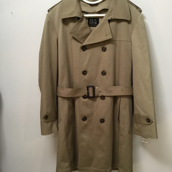 Joseph A Bank | Jackets & Coats | Nwt 595 Joseph A Bank Trench Coat ...